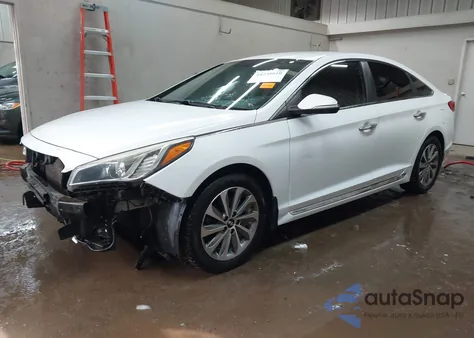 2015 Hyundai Sonata Sport из США, поврежденный, VIN 5NPE34AF4FH193482